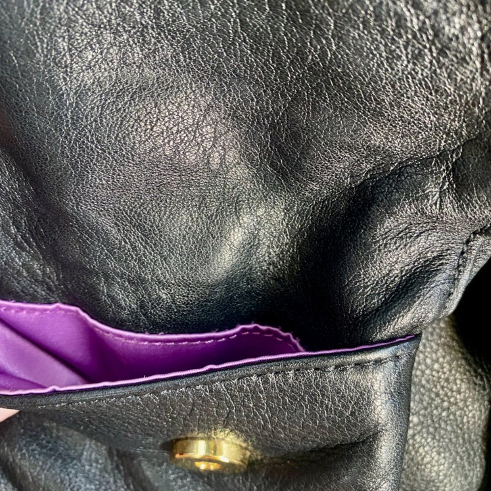 Henri Bendel Supple Black Leather Bag - Picture 7 of 15
